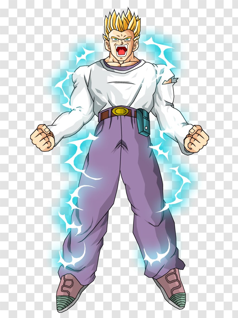 Goten Goku Gohan Vegeta Piccolo - Silhouette - Gt Tv Transparent PNG