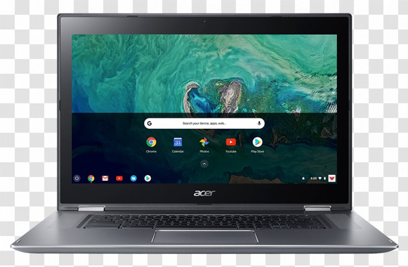 Laptop Acer Chromebook 15 2-in-1 PC Transparent PNG