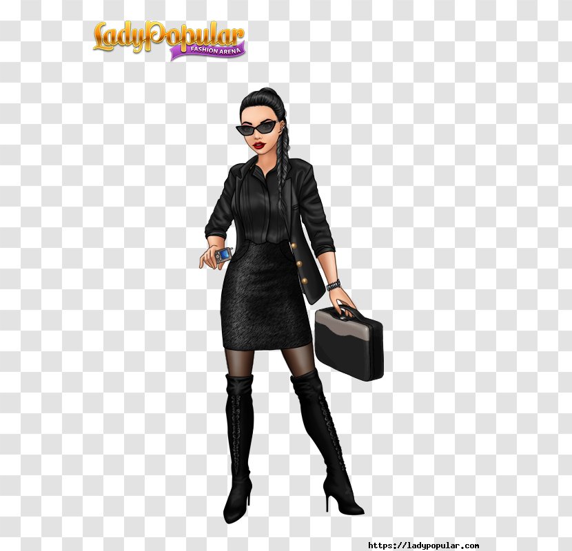 Lady Popular Fashion Game Image Clothing - Heart - Top Secret Spy Boxes Transparent PNG