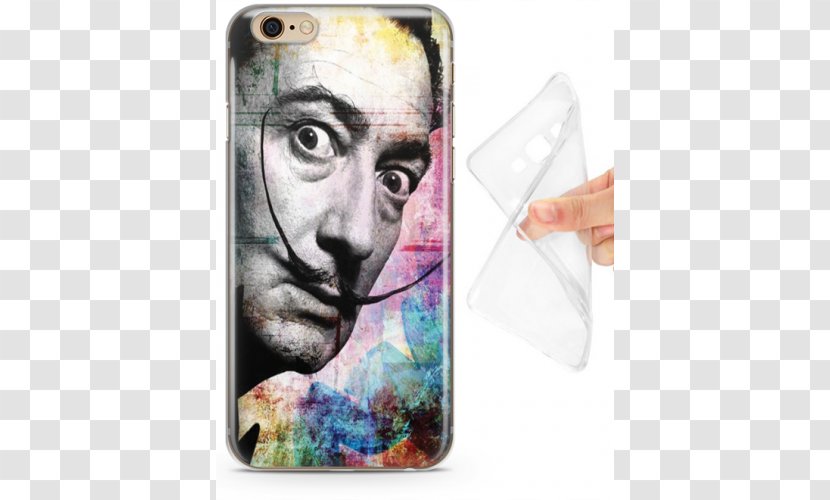 Salvador Dali Dalí Painter Artist Canvas Print - Silhouette Transparent PNG