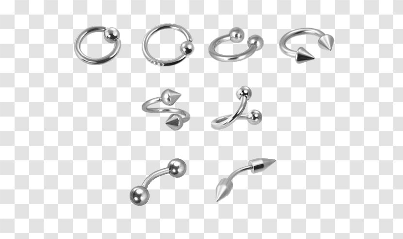 Body Piercing Earring Jewellery Stretching - Metal Transparent PNG