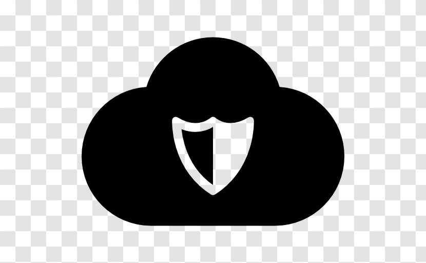 Computer Network Interface Download Security - Silhouette - Cloud Transparent PNG