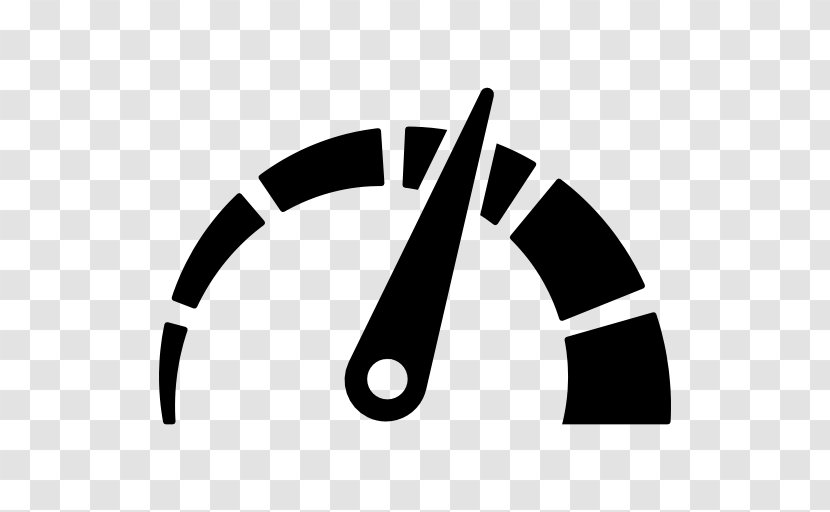 Car Speedometer - Black And White Transparent PNG