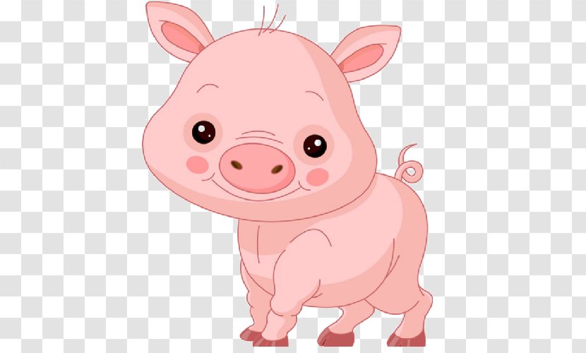 Pig Clip Art - Fictional Character Transparent PNG