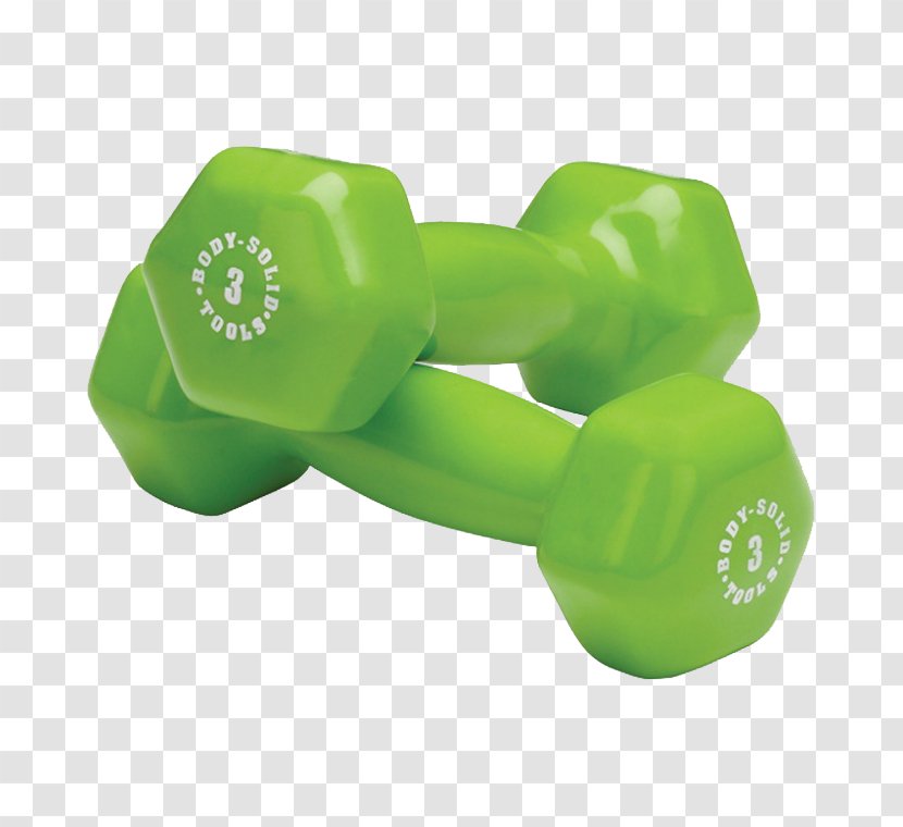 Dumbbell Physical Exercise Weight Training Kettlebell Pound - Fitness Centre - Green Equipment Transparent PNG