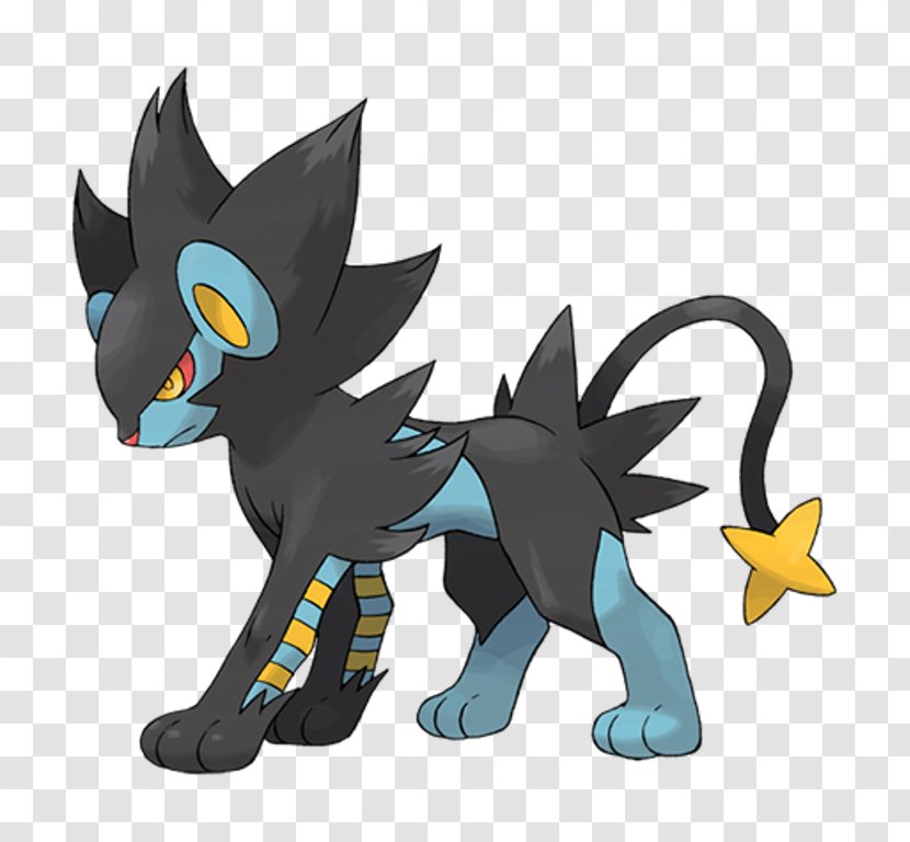 Luxray Pokémon X And Y HeartGold SoulSilver GO - Small To Medium Sized Cats - Luxio Fanart Transparent PNG