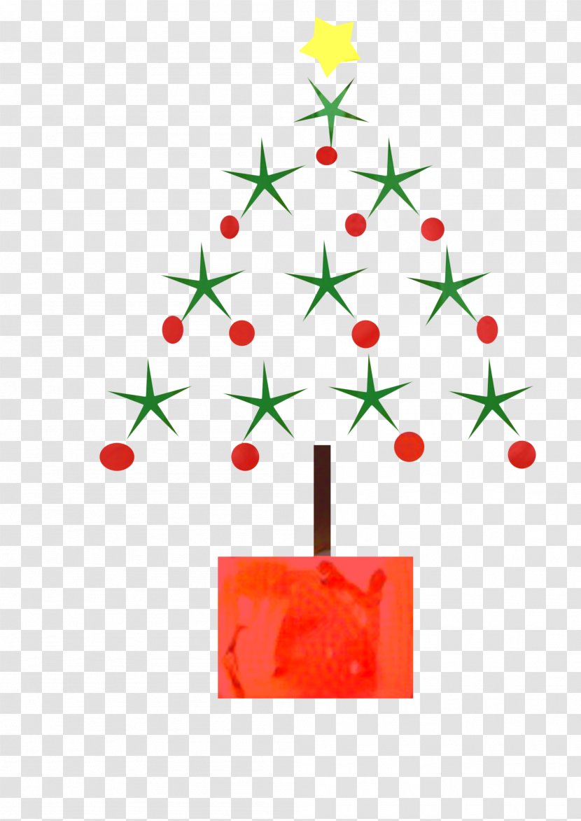 Christmas Tree Line Drawing - Interior Design - Plant Transparent PNG