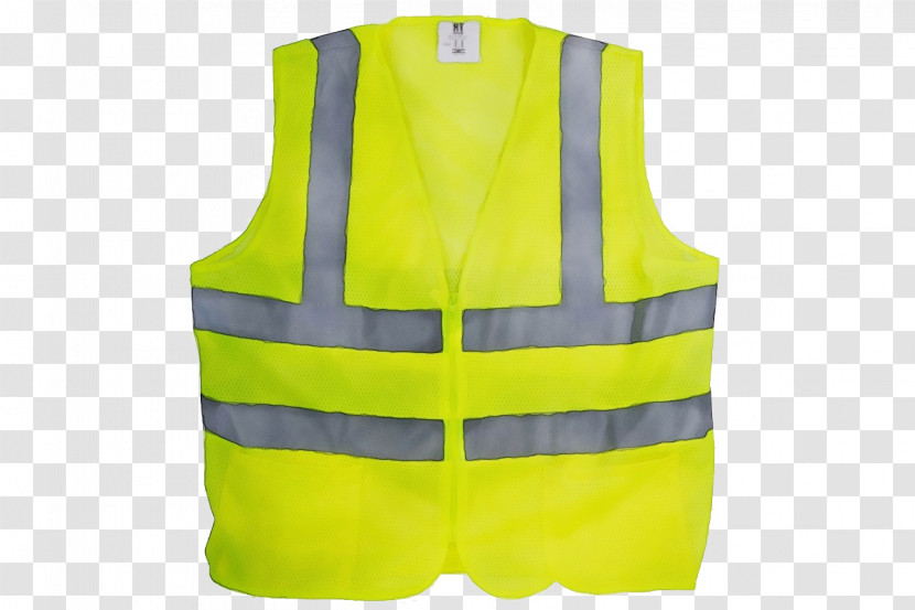 High-visibility Clothing Safety Vest Waistcoat Jacket Clothing Transparent PNG