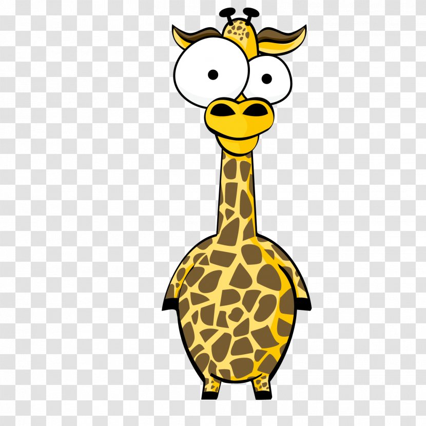 Northern Giraffe Cartoon - Neck - Animal Transparent PNG