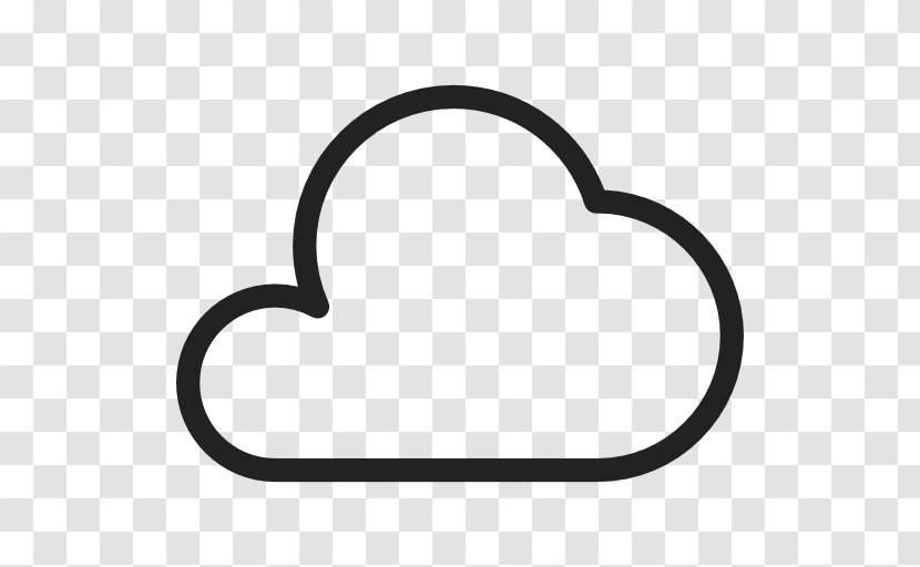 Large Weather - Cloud - Storage Transparent PNG