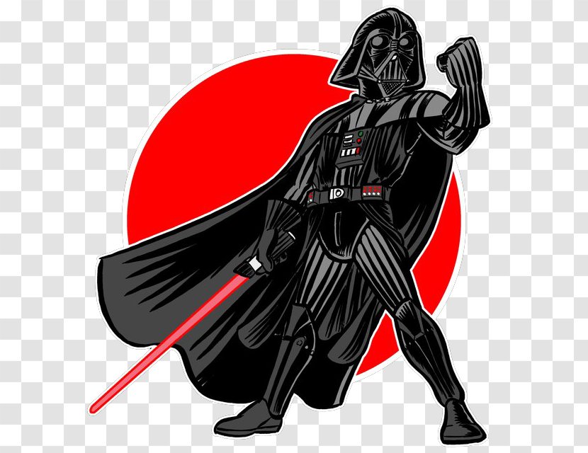 Anakin Skywalker Boba Fett YouTube Drawing Star Wars - Black - Youtube Transparent PNG