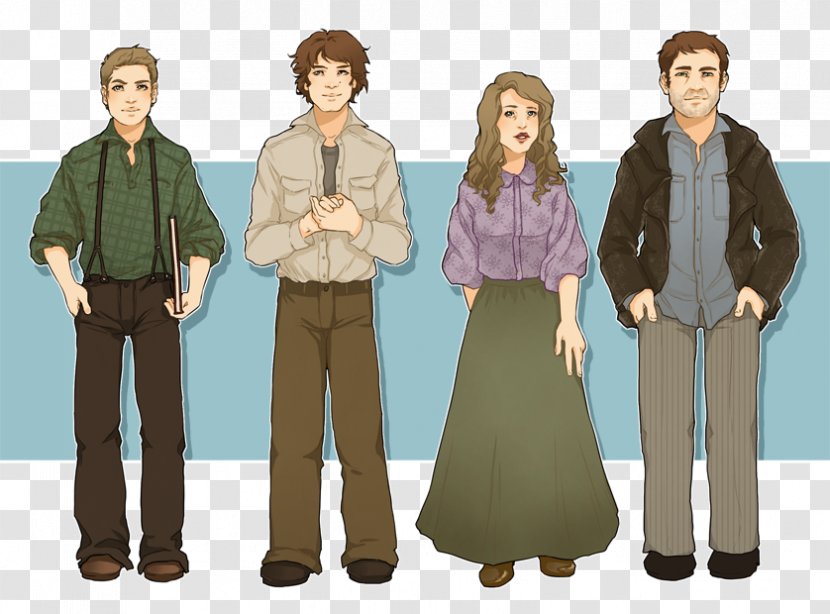 Castiel Sam Winchester Character Fan Art Archive Of Our Own - Fashion - Titanic Jack Transparent PNG