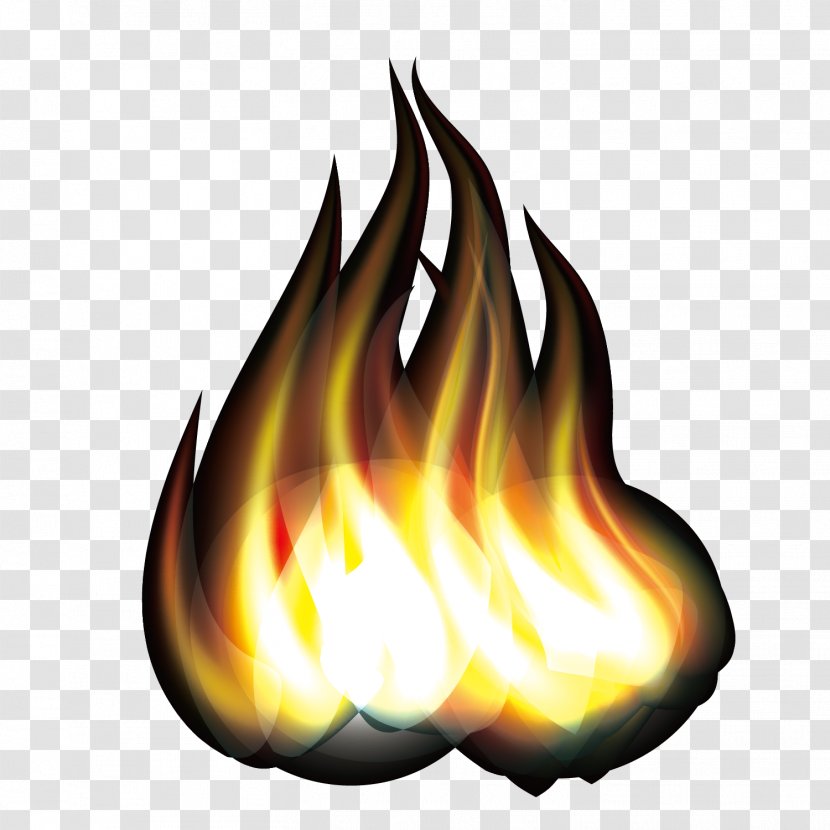 Flame Furnace - Fire - Vector Pattern Material Flames Transparent PNG