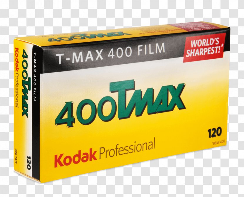Kodak T-MAX Photographic Film Portra 120 - Yellow - Camera Transparent PNG