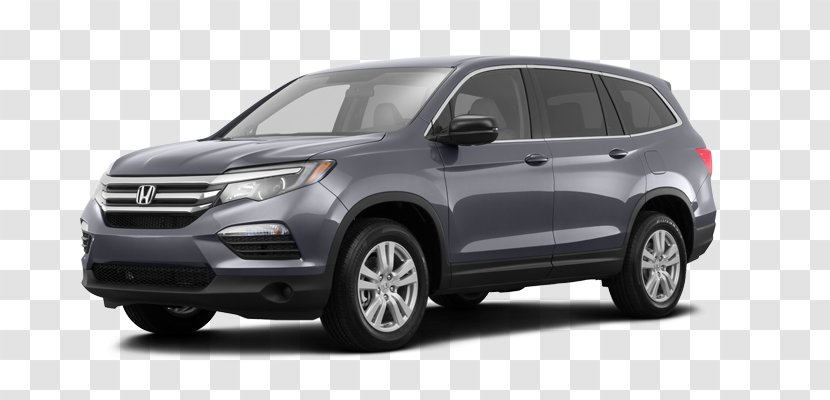 2018 Honda Pilot Touring Car Sport Utility Vehicle LX - Mini Transparent PNG