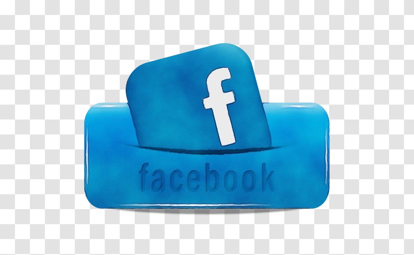Facebook Social Media Icons - Electric Blue - Cap Transparent PNG