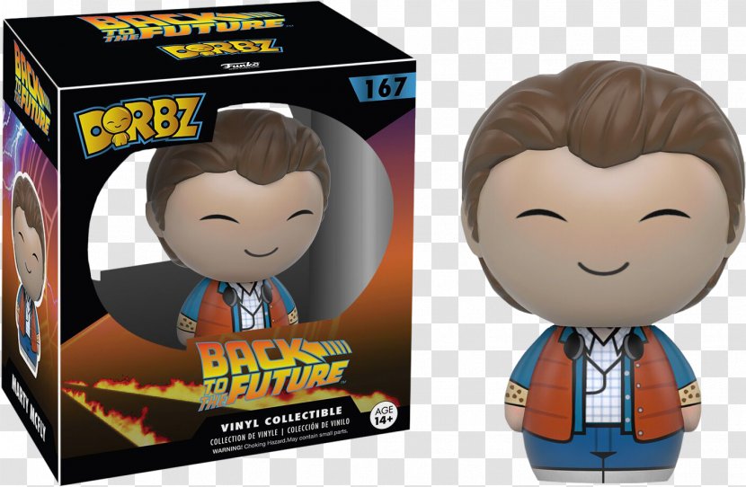 Dr. Emmett Brown Marty McFly Back To The Future Funko Action & Toy Figures - Dr Transparent PNG