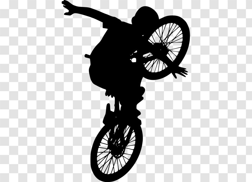 Bicycle BMX Bike Cycling Motorcycle - Part - Silhouette Bmx Transparent PNG