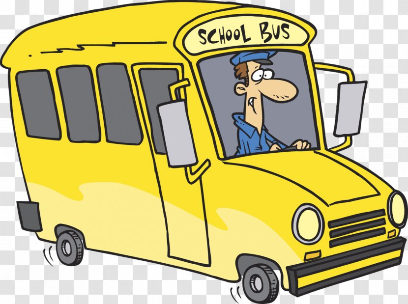 Bus Driver School Clip Art - Vehicle - Driving Transparent PNG
