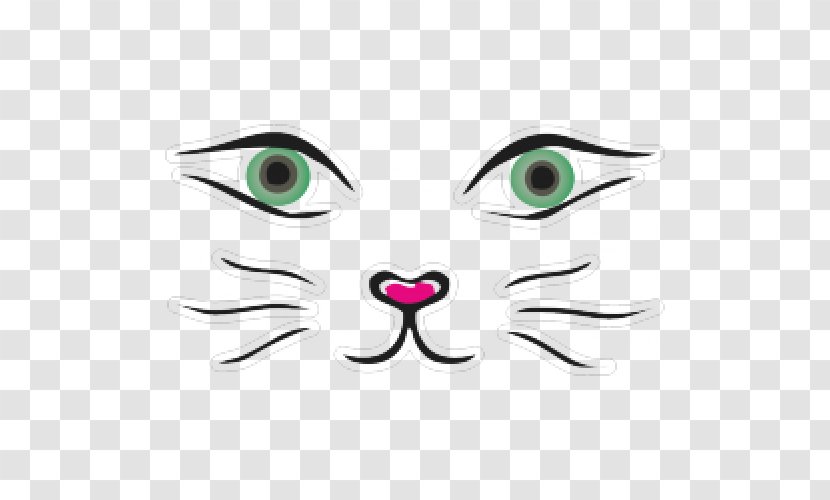 Cat Kitten Face Clip Art - Watercolor Transparent PNG