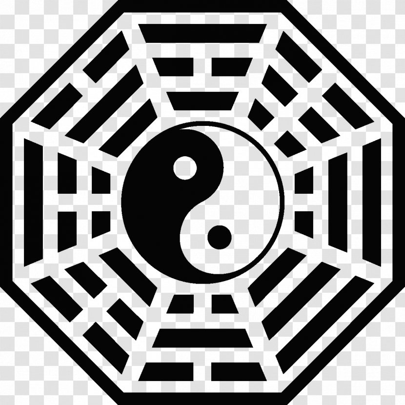 I Ching Bagua Feng Shui Luopan Yin And Yang - Royaltyfree - Symmetry Transparent PNG