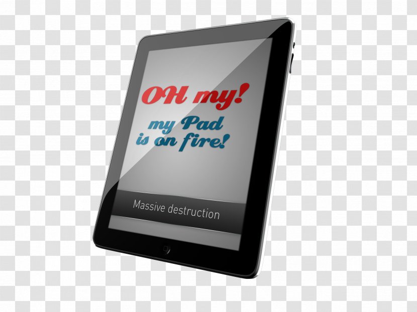IPad Flame Download - Electronic Device - Tablet Transparent PNG