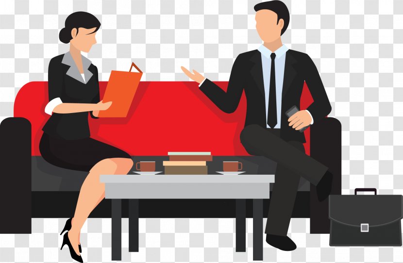Couch Seat Sitting - Professional - Business Meeting Transparent PNG