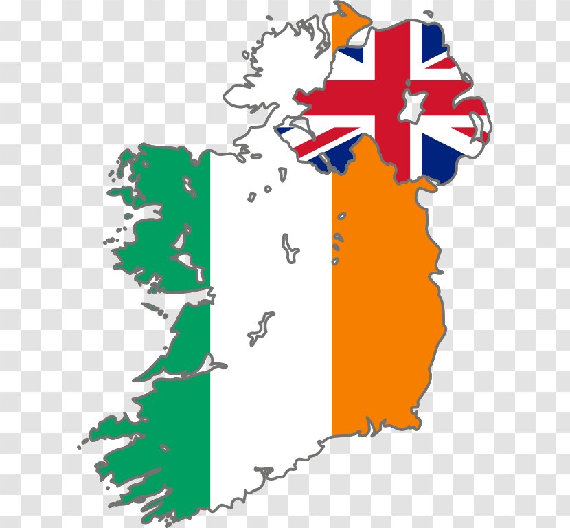 Northern Ireland Map Flag Of Transparent PNG