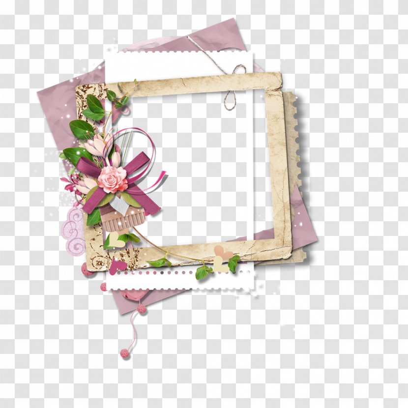 Picture Frame Photography Android - Application Software - Flowers Creative Floral Border Illustration Transparent PNG