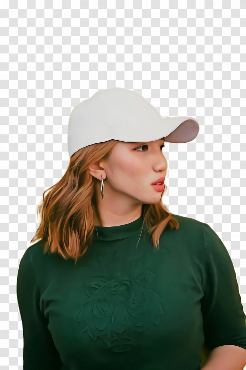 Summer Girl - Cap - Beige Costume Hat Transparent PNG