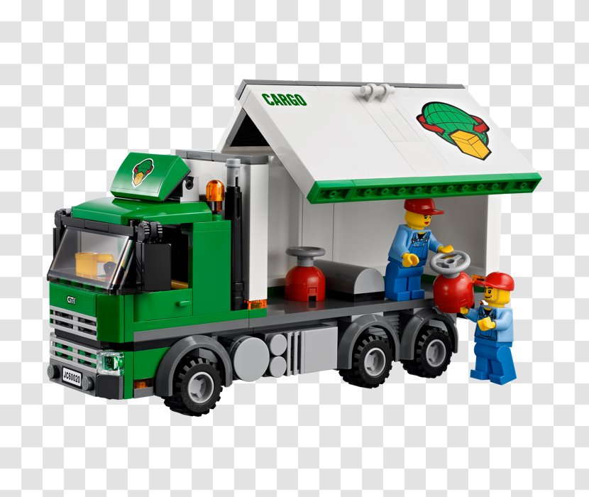 Lego House City Games LEGO 60020 Cargo Truck - Minifigure - Toy Transparent PNG