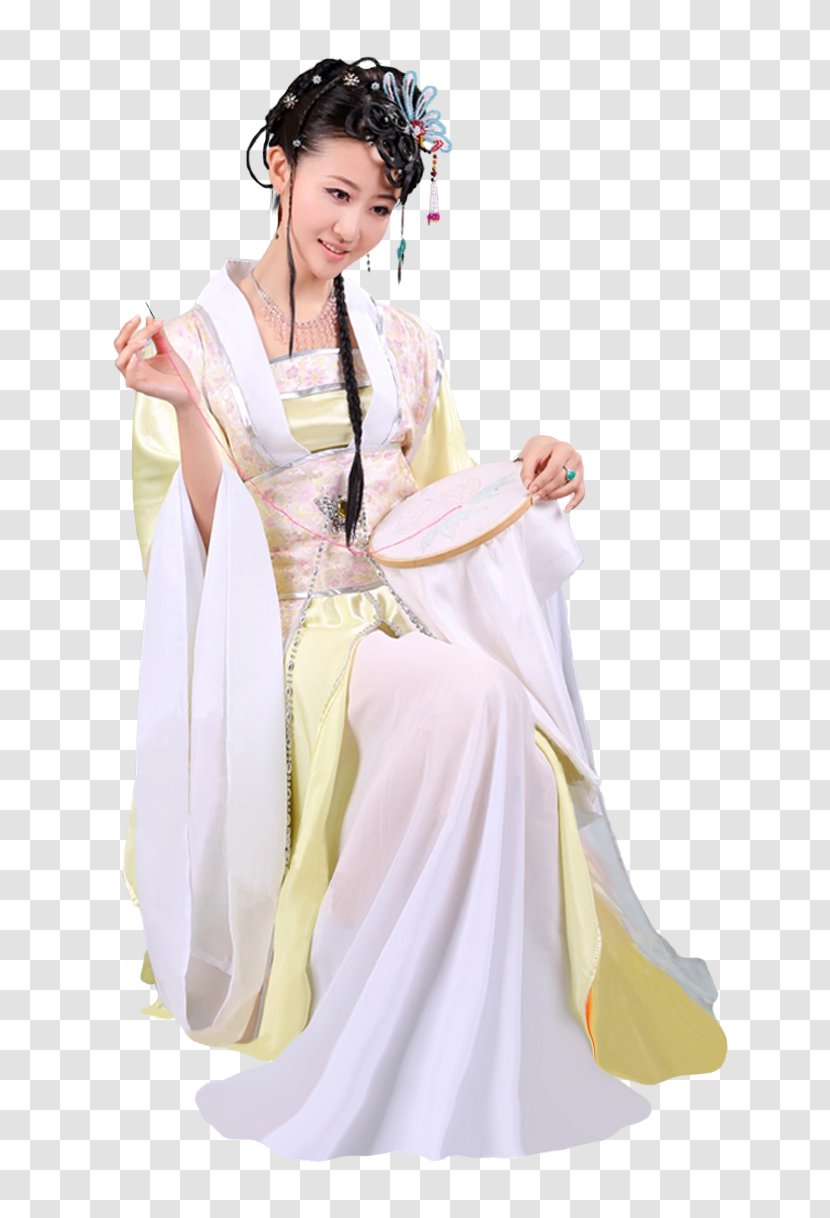 Bijin Image Model Wedding Dress - Costume - Life Transparent PNG