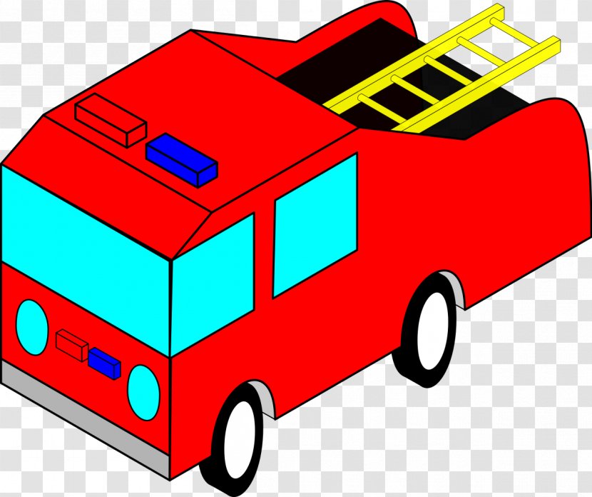 Car Fire Engine Clip Art - Automotive Design - Truck Transparent PNG
