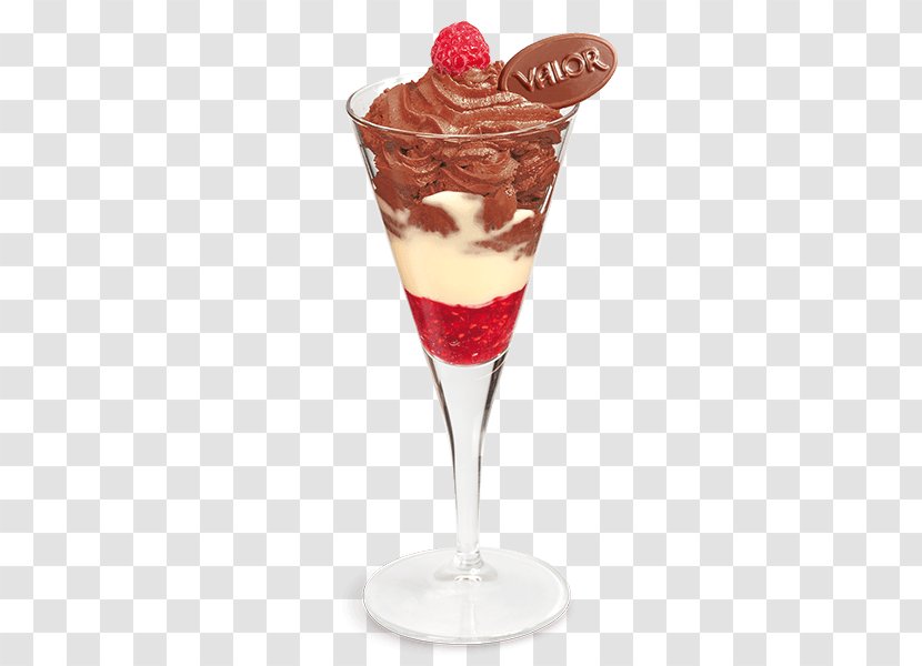 Ice Cream Mousse Sundae Parfait Milk - Frozen Dessert - Velvet Transparent PNG