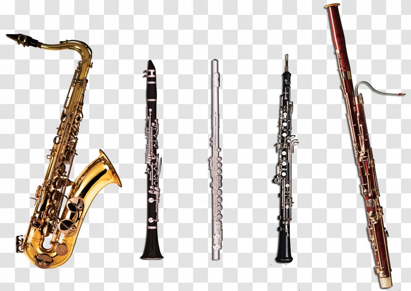 Woodwind Instrument Musical Instruments Family Clarinet Brass - Heart - Clarinets Flute Oboe Transparent PNG