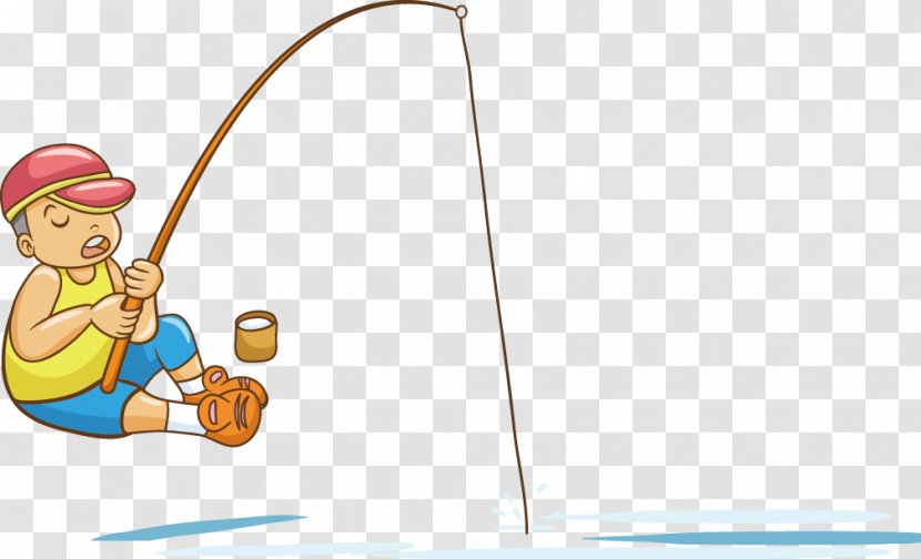 Fishing Rod Angling - Vector Material Transparent PNG