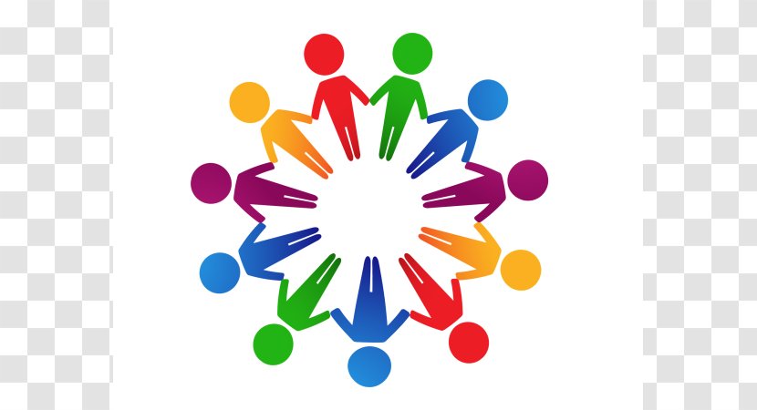 Circle Silhouette - Community - Gesture Sharing Transparent PNG