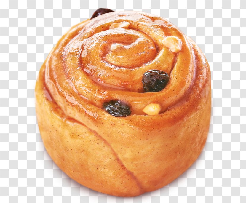 Cinnamon Roll Danish Pastry Viennoiserie Bread Bun - Baked Goods Transparent PNG