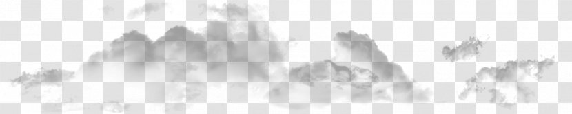 Cloud PhotoScape - Line Art Transparent PNG