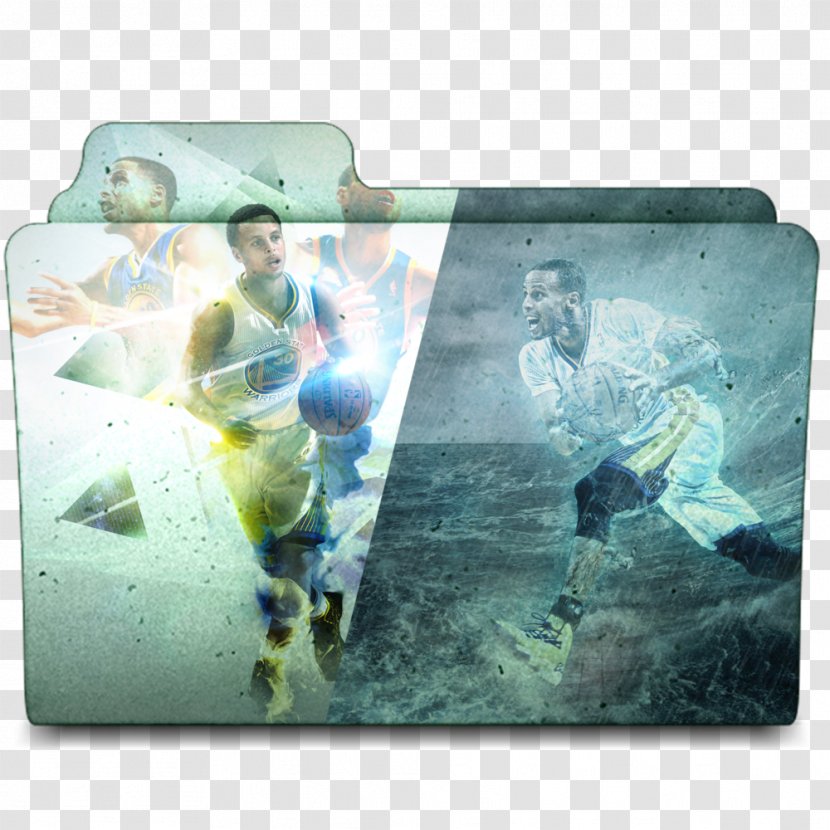 Golden State Warriors The NBA Finals Sport Desktop Wallpaper - Aqua - Steph Curry Transparent PNG