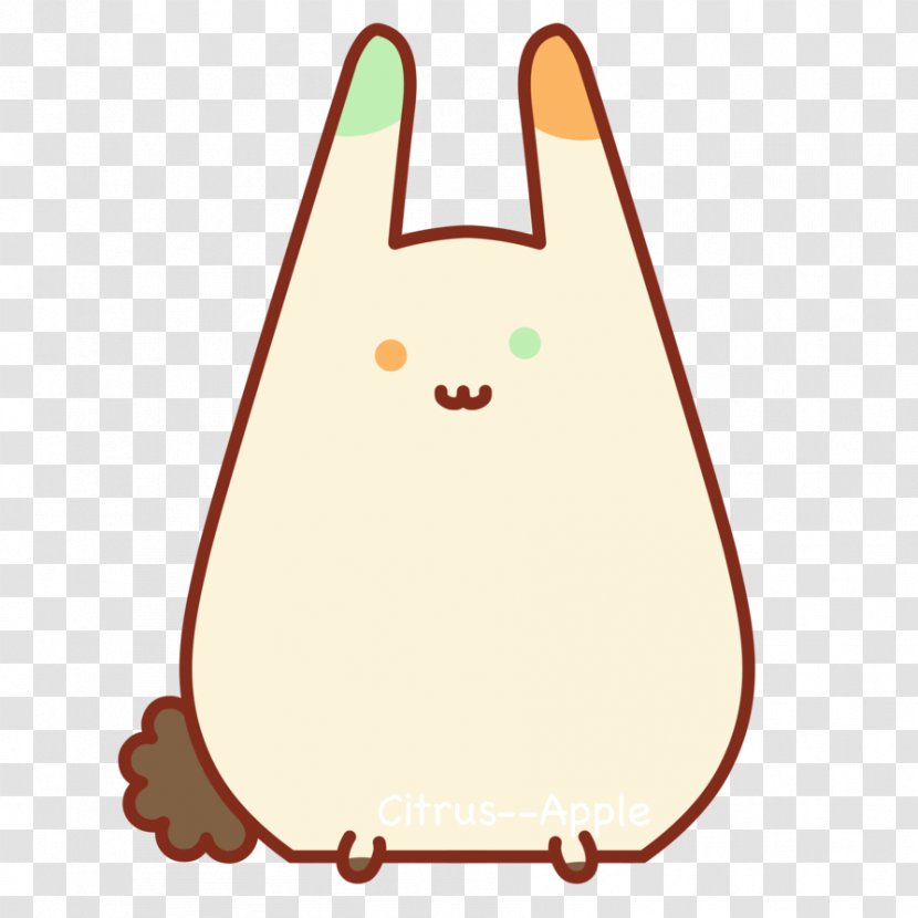 Whiskers Pusheen Cat Rabbit Easter Bunny - Like Mammal Transparent PNG