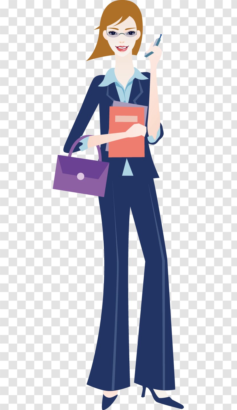 Woman Clip Art - Frame - Vector Career Women Transparent PNG