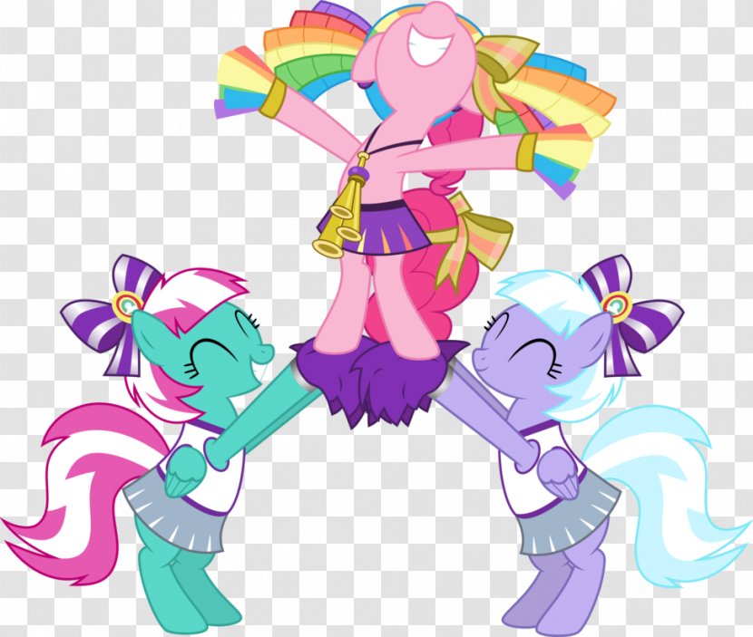 Pinkie Pie Pony Rarity Fluttershy Cheerleading - Heart - Cowboy Hat Vector Transparent PNG