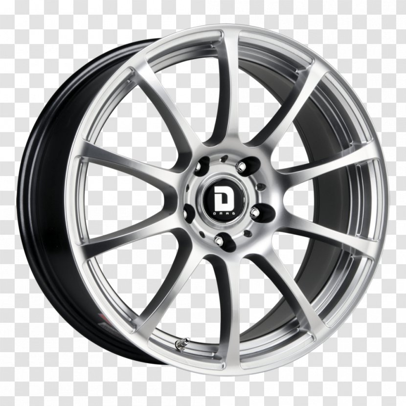 Alloy Wheel Car Tire Nissan Stagea - Black Transparent PNG