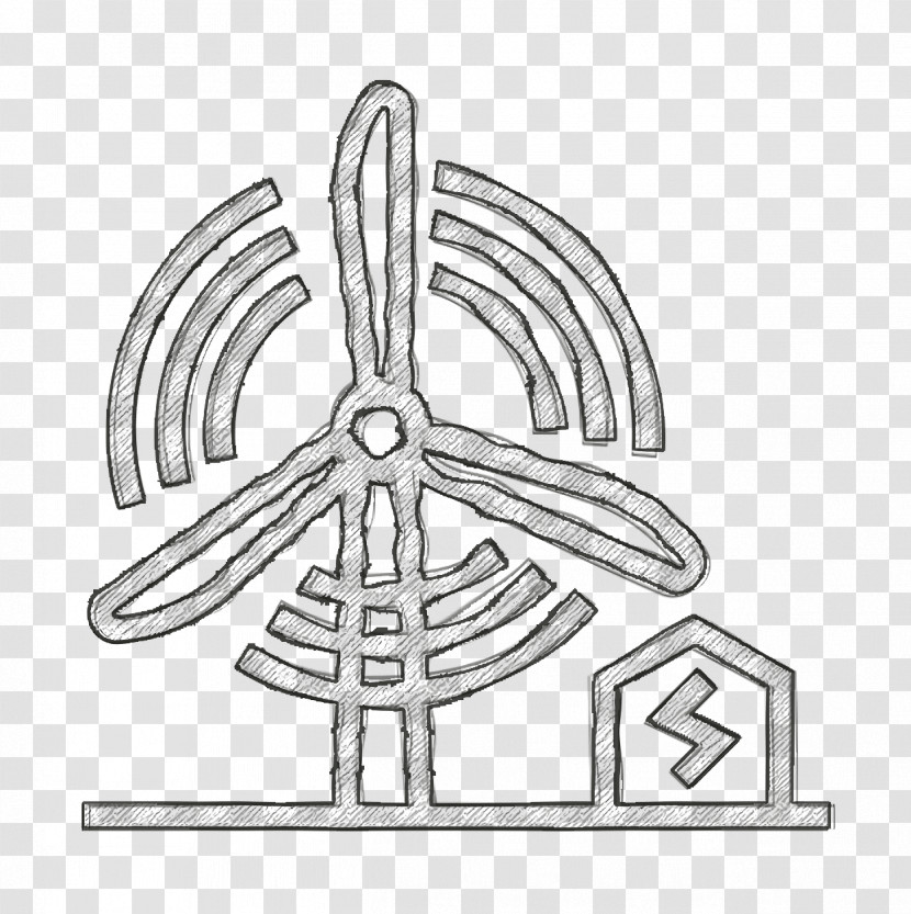 Turbine Icon Industry Icon Wind Icon Transparent PNG
