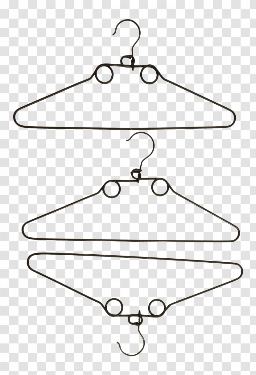 Triangle Furniture Point Clothes Hanger - Body Jewelry - Angle Transparent PNG