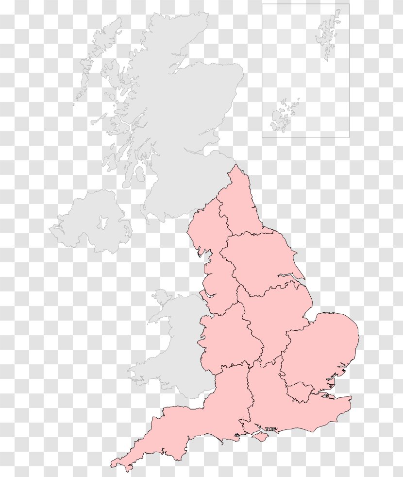 Regions Of England File Negara Flag Map Clip Art - Area Transparent PNG