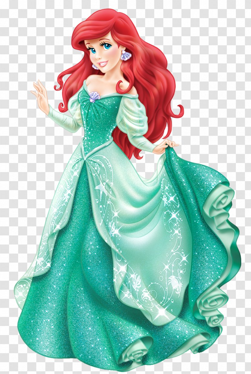 Ariel Disney Princess: My Fairytale Adventure Rapunzel Belle Fa Mulan - Doll - Transparent Princess Cartoon Transparent PNG