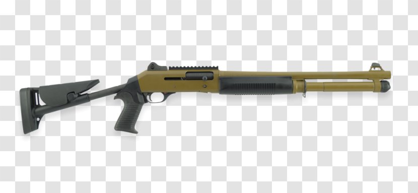 Benelli M4 M3 Armi SpA Combat Shotgun Carbine - Flower - Weapon Transparent PNG