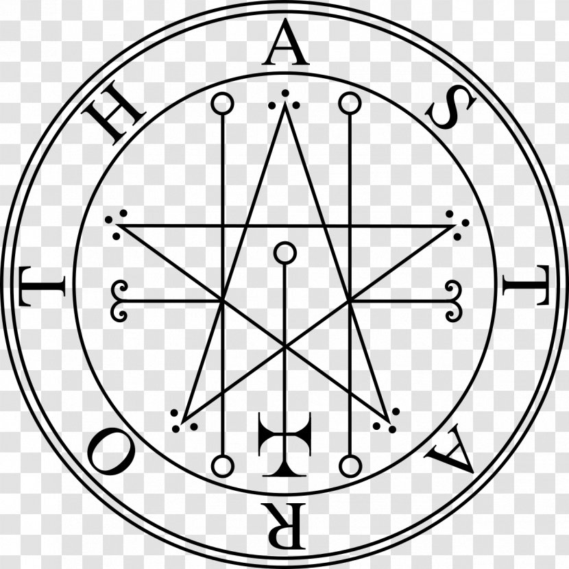 Lesser Key Of Solomon Astaroth Sigil Lucifer - Great Duke - Demon Transparent PNG